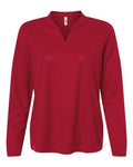 CORE365 Women's Nova Performance Long Sleeve Pique Polo-1