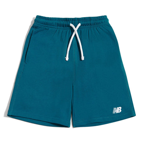 New Balance Boys' French Terry Small Logo Shorts-1
