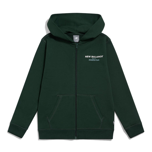 New Balance Boys' Sports Club Graphic Full Zip-1