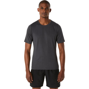 Asics Men's Short Sleeve Hthr Tech Top-1