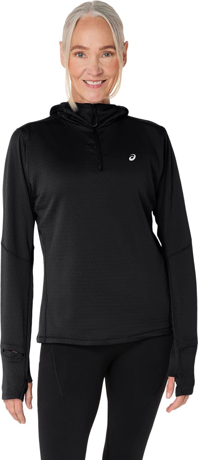 Asics Women's Road Winter Long Sleeve Hoodie-1