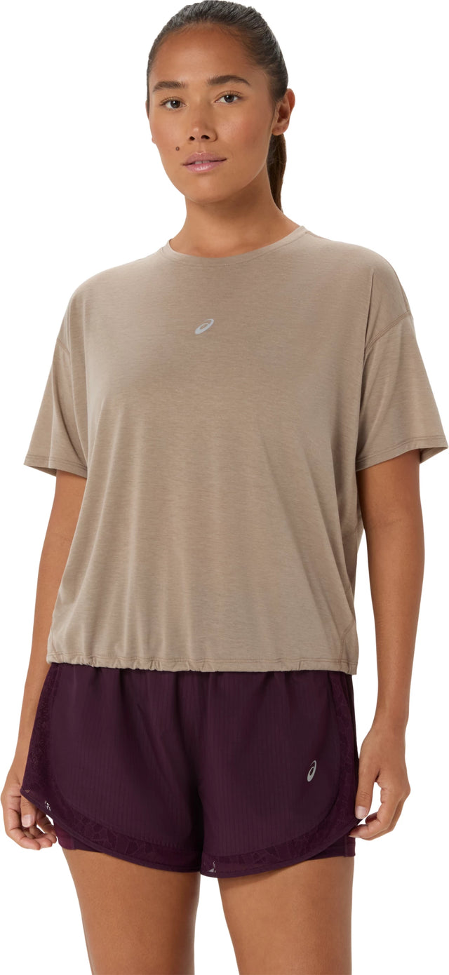 Asics Women's Nagino Run Short Sleeve Top-1