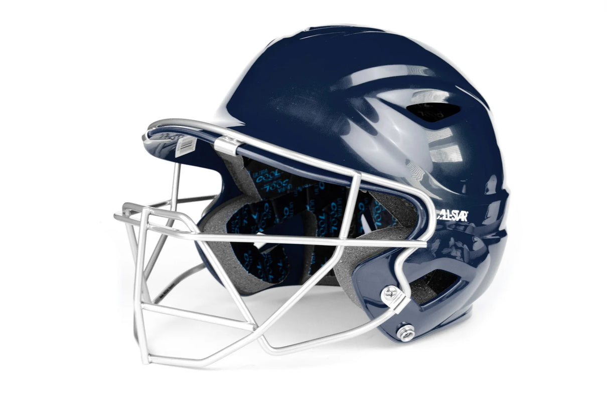 All Star Adult S7 Batting Helmet with Attached Cage