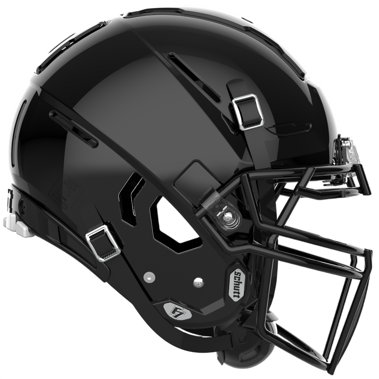 2026 Schutt F7 2.0 Collegiate Football Helmet with attached Facemask Football Helmets Adult
