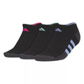 adidas Women's Cushioned 3.0 3-Pack No Show Socks