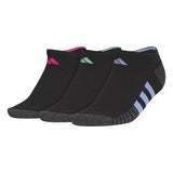 adidas Women's Cushioned 3.0 3-Pack No Show Socks