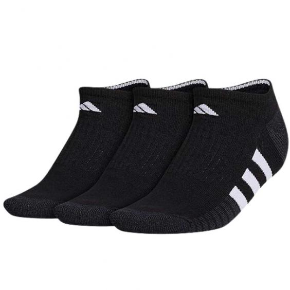 adidas Women's Cushioned 3.0 3-Pack No Show Socks