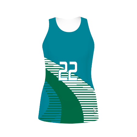 Girl's Freestyle Sublimated Sleeveless Volleyball Jersey League Outfitters