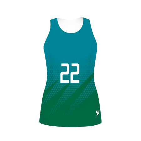Girl's Freestyle Sublimated Sleeveless Volleyball Jersey League Outfitters