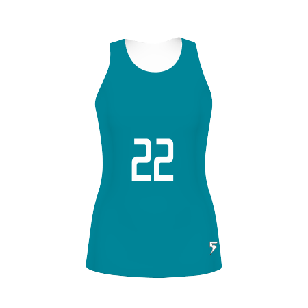 Girl's Freestyle Sublimated Sleeveless Volleyball Jersey League Outfitters