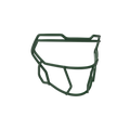 Vicis Zero2 SO-212-3 Premium Titanium Facemask Football