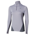 Mizuno Women's Tech Thermal Charge Batting Half Zip Long Sleeve Top-1