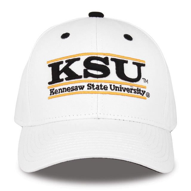 The Game Headwear Kennesaw State Snapback Hat 'KSU' Bar Design Hat