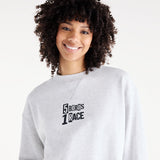 New Balance Women's NYC Marathon Athletics French Terry Graphic Crew-3