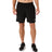 Asics Men's Silver 2-N-1 7-Inch Shorts-1