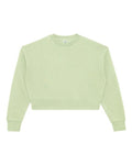 Lane Seven Women's Relaxed Cropped Crewneck Sweatshirt-1