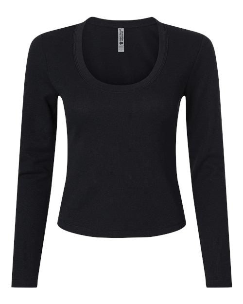 Next Level Women's Ideal Thermal Long Sleeve Shirt-1