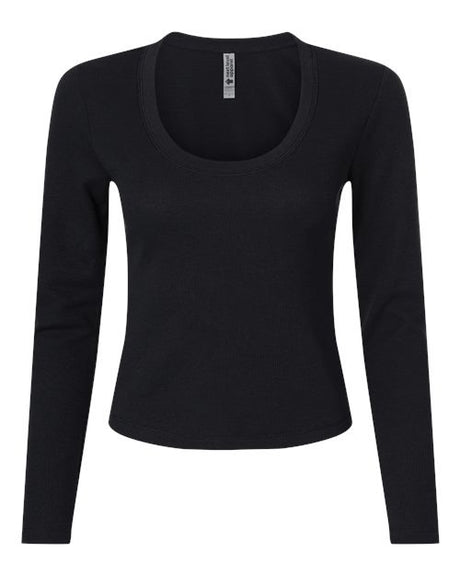 Next Level Women's Ideal Thermal Long Sleeve Shirt-1