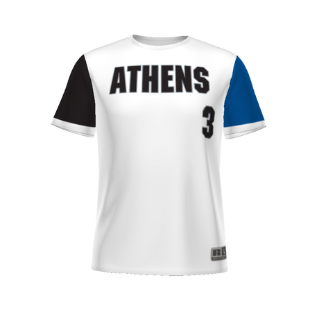 Russell Youth Sublimated Turbo Baseball Crew Neck Jersey Team Baseball Jerseys