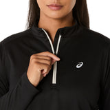 Asics Women's Icon 1/2 Zip Long Sleeve Top-4