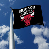Rico Industries NBA  Chicago Bulls Standard 3' x 5' Banner Flag-2