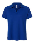 Team 365 Women's Topspin Stretch Grid Textured Polo-1