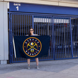 Rico Industries NBA  Denver Nuggets Standard 3' x 5' Banner Flag-4