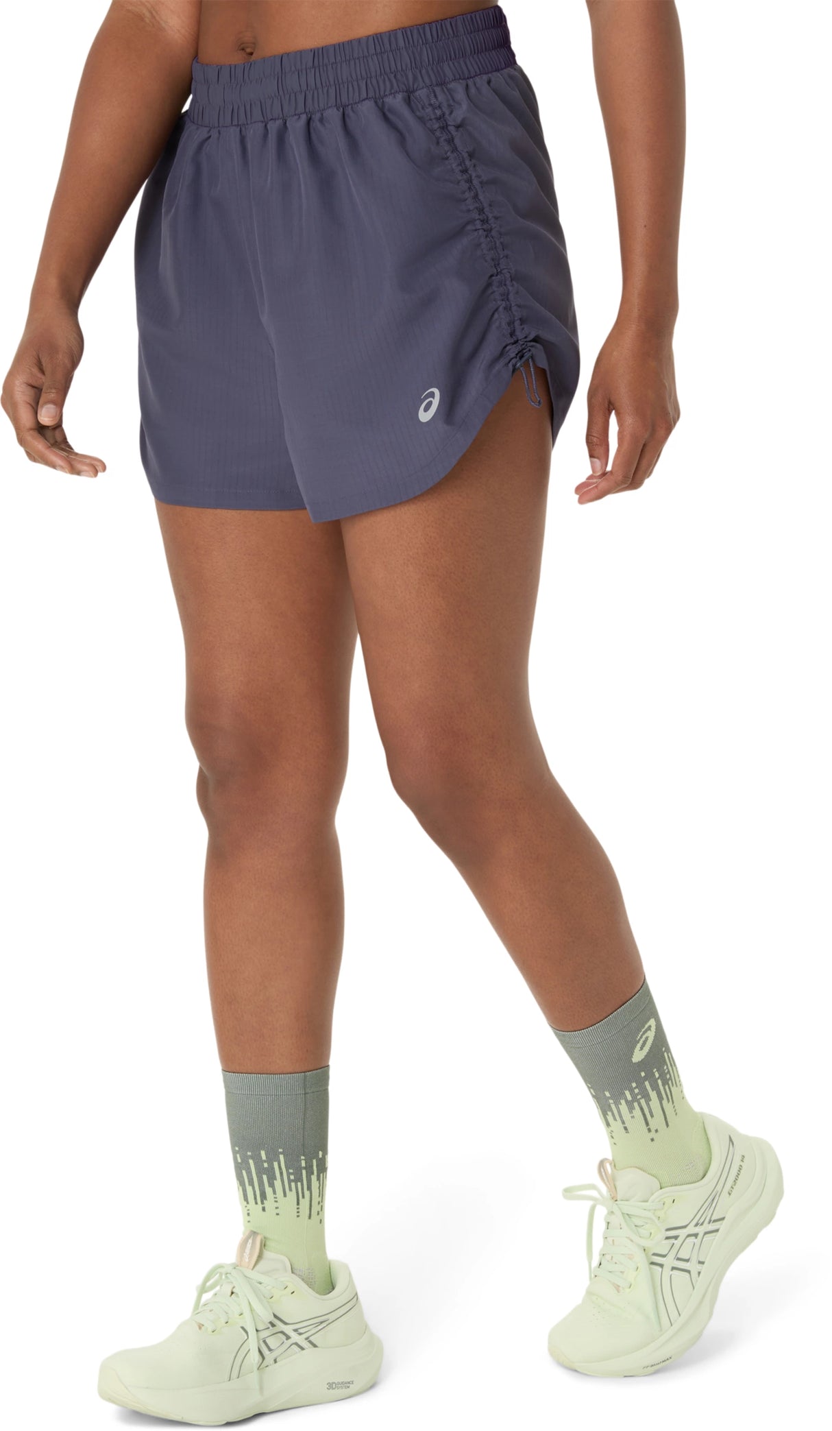 Asics Women's Nagino Run Adjustable 4-Inch Shorts-3