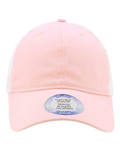 Infinity Her Women's Peached Twill Mesh Back Cap-1
