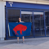Rico Industries NFL  Buffalo Bills Blue 3' x 5' Banner Flag-4