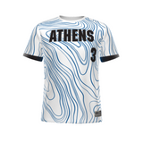Russell Youth Sublimated Turbo Baseball Crew Neck Jersey Team Baseball Jerseys