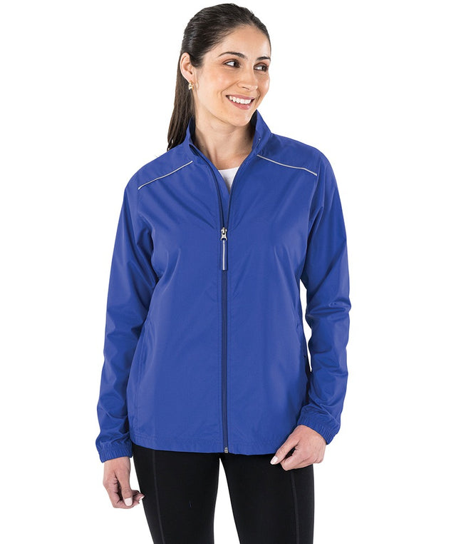 Charles River Women's Skyline Pack-N-Go Full Zip Reflective Jacket-2