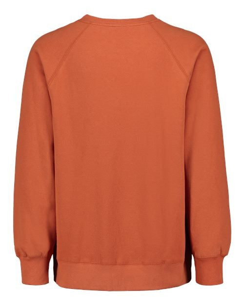 MV Sport Men's Vintage Fleece Raglan Crewneck Sweatshirt-2