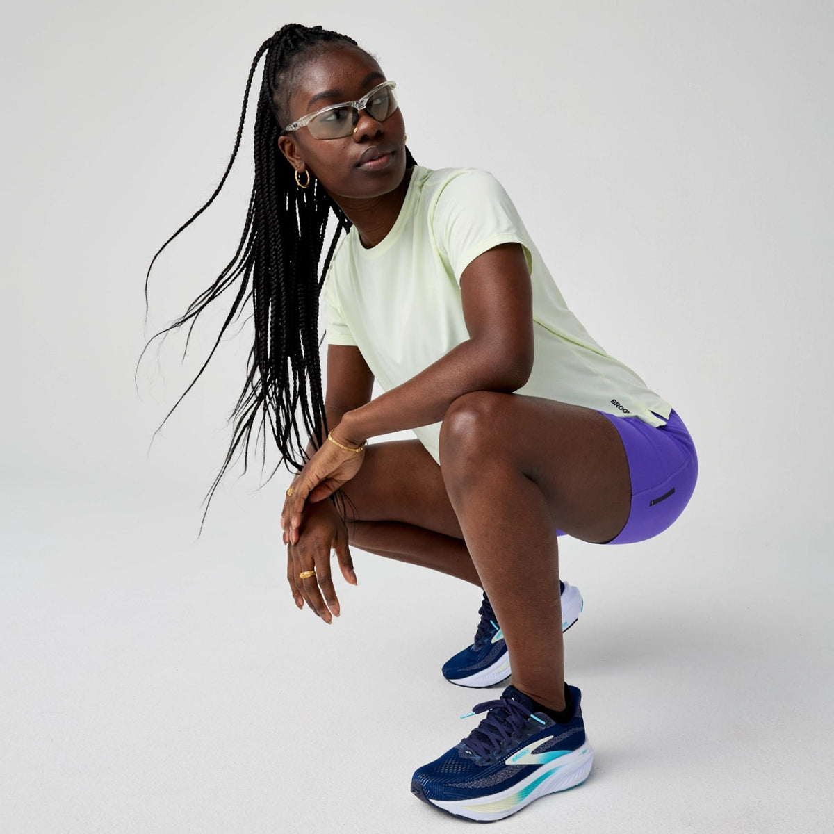 Brooks Women's Dash Short Sleeve Top-3