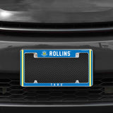 Rico Industries NCAA Rollins Tars 12" x 6" Chrome License Plate Frame-1