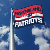 Rico Industries NFL  New England Patriots Bold 3' x 5' Banner Flag-2
