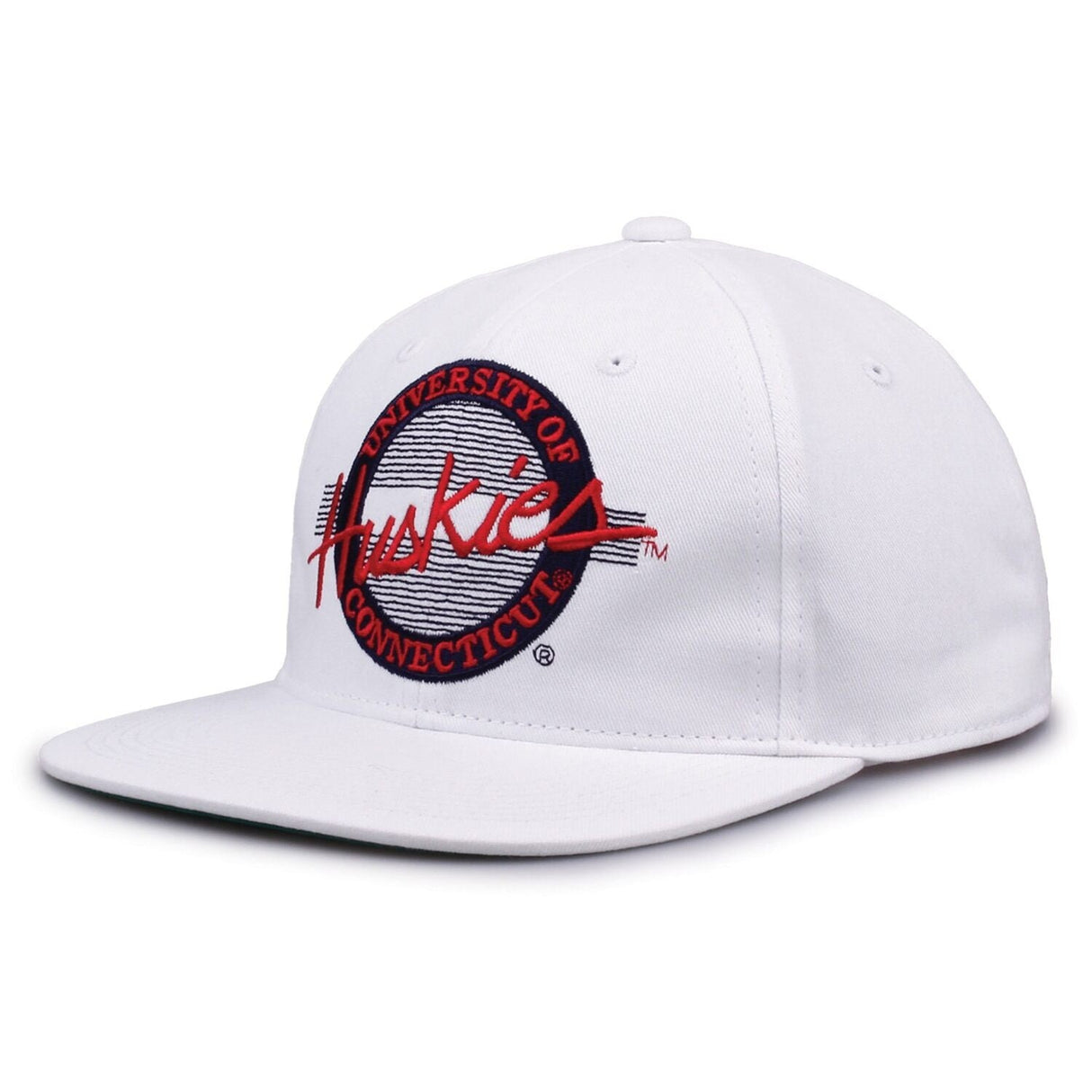 The Game Headwear Connecticut UConn Retro Circle Snapback Hat