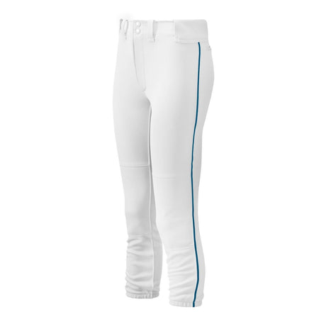 Mizuno Girl's Belted Piped Softball Pants
