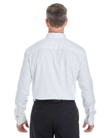 Devon & Jones Men's Crown Collection Royal Dobby Dress Shirt-3