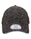 Infinity Her Women's Peached Twill Mesh Back Cap-1