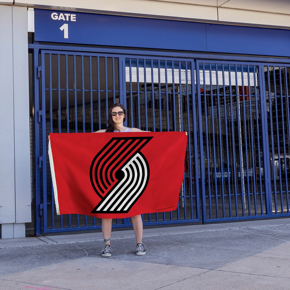 Rico Industries NBA  Portland Trail Blazers Standard 3' x 5' Banner Flag-4