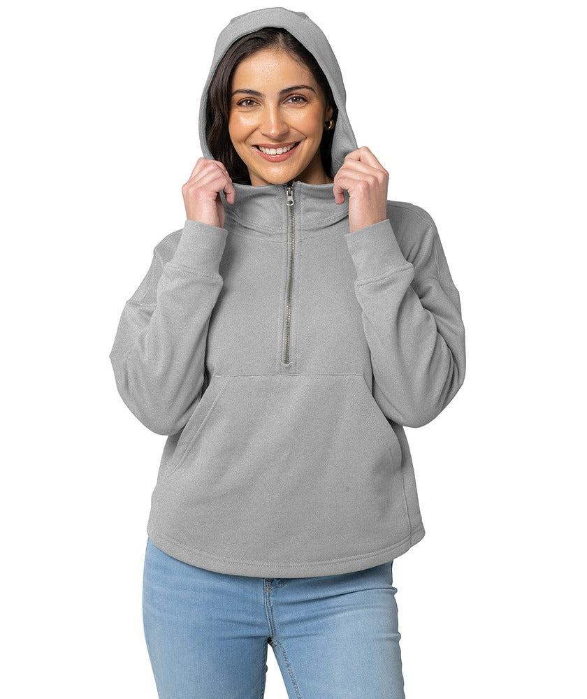 Charles River Women's Willow Scallop Hem Hoodie-2