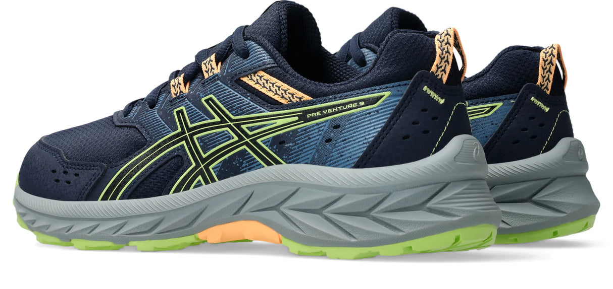 Asics Youth Pre Venture 9 Grade School Trail Running Shoes-7