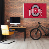 Rico Industries NCAA Ohio State Buckeyes Standard 3' x 5' Banner Flag-1