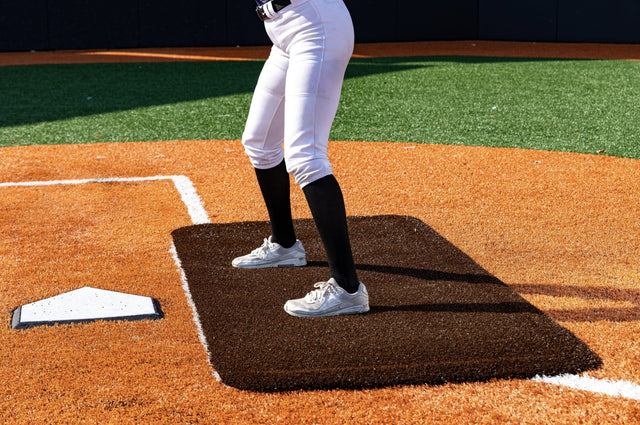 Portolite Baseball Half Batter's Mat-1