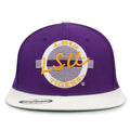 The Game Headwear Louisiana State Contrast Brim Snapback Collection Hat