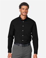 Devon & Jones Men's CrownLux Performance Spencer Poplin Dress Shirt-3