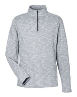 North End Men's Eclipse Jacquard Quarter-Zip Pullover-1