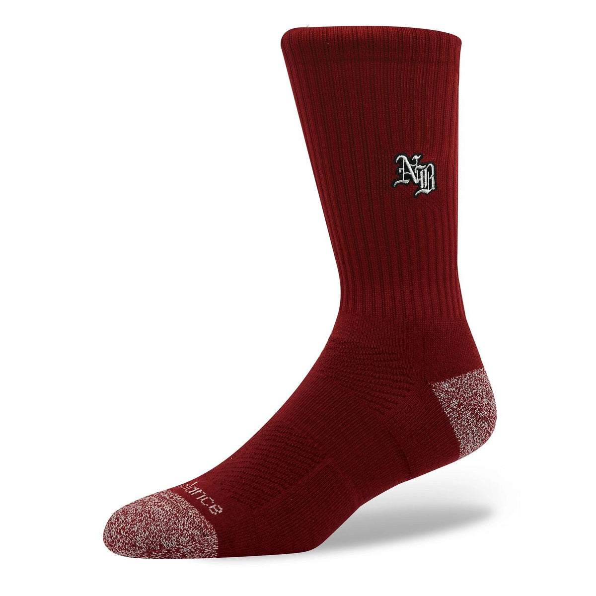 New Balance Active Premium Graphic Crew Socks 1 Pair-1