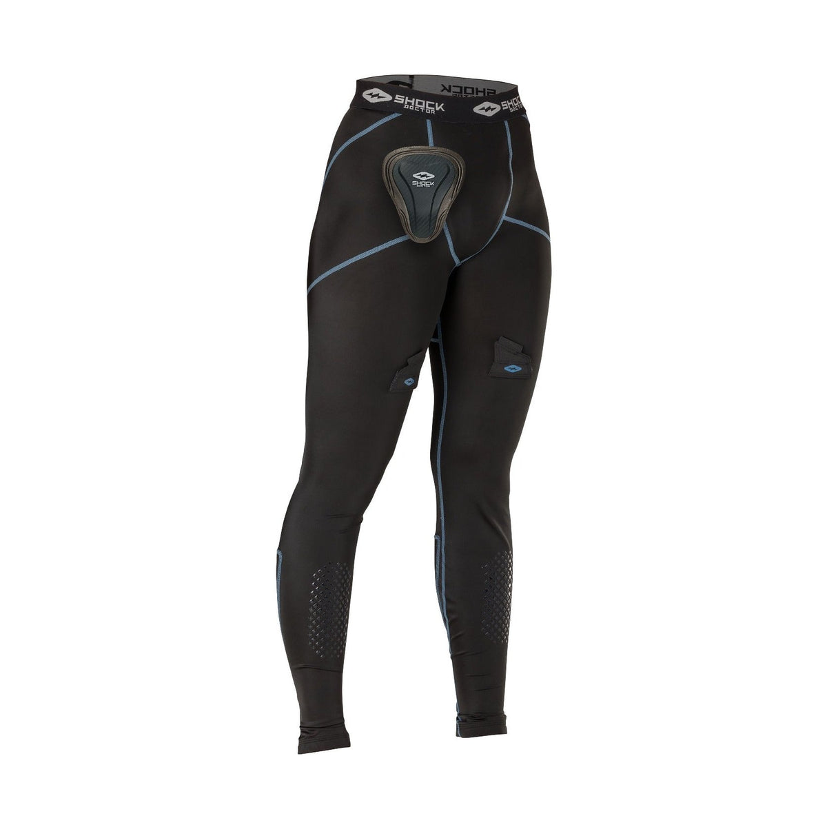 Shock Doctor Women's Compression Cut Resistance Hockey Pant withPelvic Protector-1